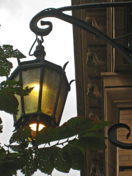 Historic restoration of 19th c Westbeth lanterns
