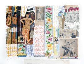 HOLLYWOOD collage 22 x 30 inches 2012