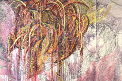 Mind-web-AlyseRosner_Flare_2024_65x72_graphiteandacryliconcanvas