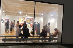 Westbeth Gallery Show opening