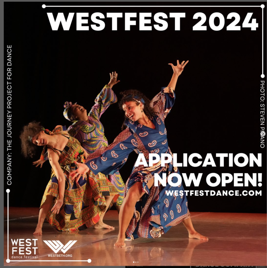 WESTFEST DANCE 2024 Call for Applications Westbeth